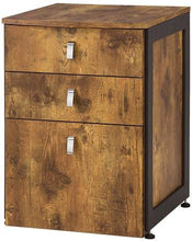 Load image into Gallery viewer, Nutmeg 3 Drawer File Cabinet
