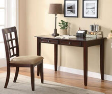 Load image into Gallery viewer, 7569 Dark Amber Desk w/Chair $248 - CLEARANCE
