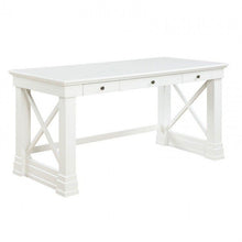 Load image into Gallery viewer, #8039 60&quot; Antique White Desk $349.95