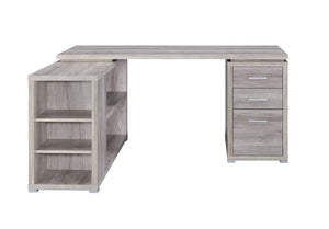 #6963 Driftwood L-Shape Desk $349.95