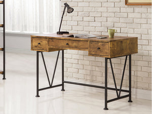#7988 47" Nutmeg 3 Drawer Writing Desk $179.95