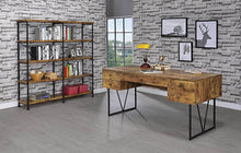 Load image into Gallery viewer, #7989 Nutmeg Wide Bookcase $229.95 (OUT OF STOCK)