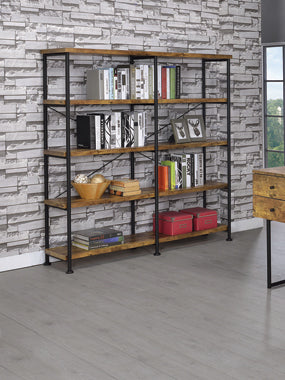 7989 Nutmeg Wide Bookcase $229.95 (OUT OF STOCK)