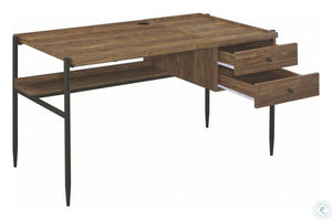 7277 49" Aged Walnut Writing Desk $249.95