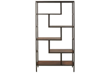 Load image into Gallery viewer, #6020 Brn/Blk Bookcase $189.95