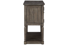 Load image into Gallery viewer, Antique Gray Accent Cabinet