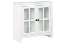 Load image into Gallery viewer, 7918 White Accent Cabinet $129.95