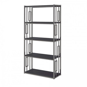 #6536 Espresso Metal Shelf $299.95