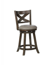 Load image into Gallery viewer, 29&quot; Gray Swivel Barstool