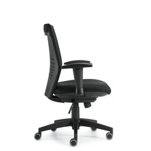 Load image into Gallery viewer, 7996 Black Fabric Synchro-Tilter Desk Chair