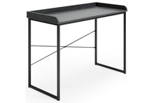 Load image into Gallery viewer, 7586 Black Grained Computer Desk $99.95