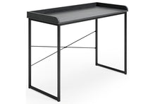 Load image into Gallery viewer, #7586 Black Grained Computer Desk $99.95