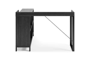 #7640 47" Black Grained Desk w/Return $188.00