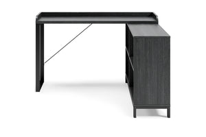 #7640 47" Black Grained Desk w/Return $188.00