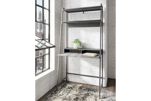 #7641 36" Black Grained Home Office Desk w/Shelf $179.95