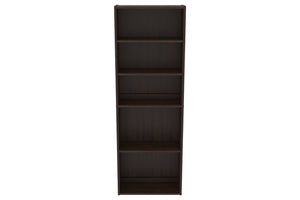 Brown Grain 5 Shelf Bookcase (OUT OF STOCK)