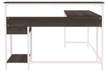 Load image into Gallery viewer, 6370 55&quot; L Shaped Desk w/Storage White Frame $249.95