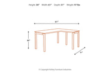 Load image into Gallery viewer, 3515 61&quot; White Glass Top L-Shape Desk $299.95