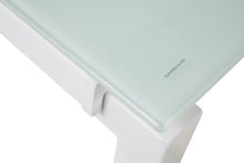 Load image into Gallery viewer, 3515 61&quot; White Glass Top L-Shape Desk $299.95