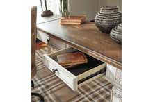 Load image into Gallery viewer, #6832 Country Two Tone L Shape Lift Top Desk with Return $749.95