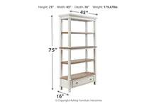 Load image into Gallery viewer, #6558 Country Two Tone Bookcase $449.95