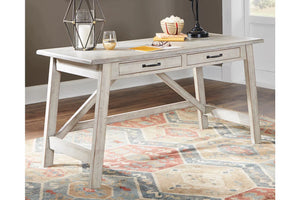 6347 60" Rustic White Desk $339.95