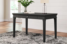 Load image into Gallery viewer, 8060 48&quot; Vintage Black Home Office Desk $269.95