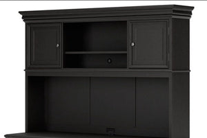 #8063 Vintage Black Hutch $699.95 (Credenza Sold Separately)