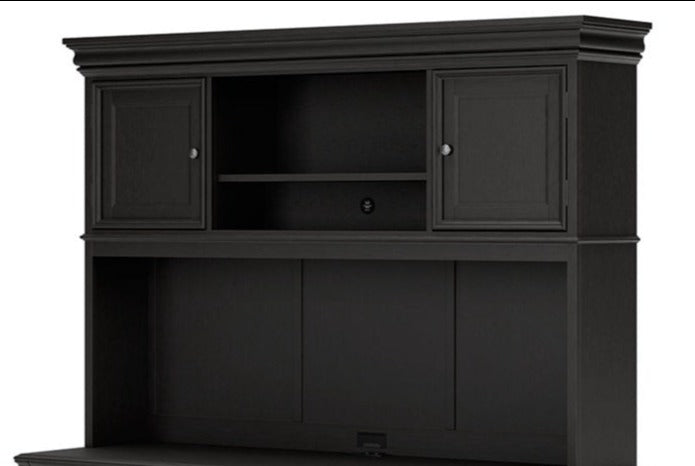 #8063 Vintage Black Hutch $699.95 (Credenza Sold Separately)