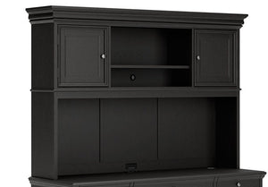 #8063 Vintage Black Hutch $699.95 (Credenza Sold Separately)