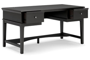 8066 60" Vintage Black Home Office Leg desk $538.00