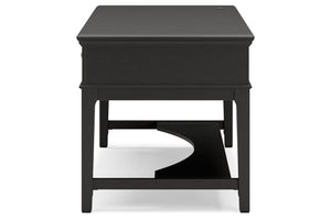 8066 60" Vintage Black Home Office Leg desk $538.00