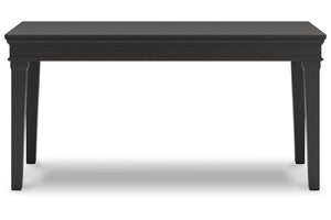 #8020 63" Vintage Black Finish Writing Desk $379.95