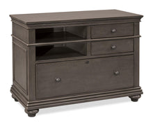 Load image into Gallery viewer, #6111 Peppercorn Combination File Cabinet $869.95