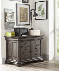 #7517 Ash Gray Workstation Combo File $899.95