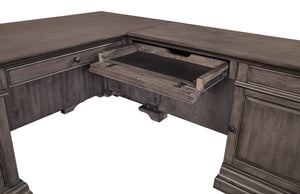 #7513 Ash Gray Desk w/Return $2,399.95
