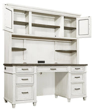 Load image into Gallery viewer, #6113 Aged Ivory Credenza Desk (Hutch Sold Separately) $1,299.95