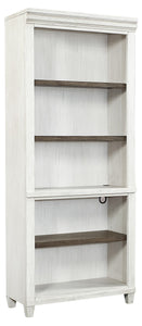 6115 Aged Ivory Open Bookcase $799.95