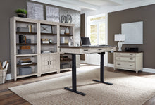 Load image into Gallery viewer, 7882 60&quot; Aged Ivory Power Lift Top Desk $1,199.95