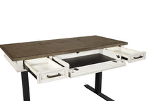 Load image into Gallery viewer, 7882 60&quot; Aged Ivory Power Lift Top Desk $1,199.95