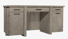 Load image into Gallery viewer, 7506 66&quot; Gray Linen Credenza (Hutch sold separately) $1,299.95