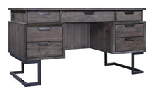 Load image into Gallery viewer, #7511 66&quot; Contemporary Iron Executive Desk $1,399.95