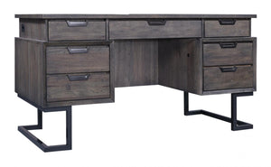 #7511 66" Contemporary Iron Executive Desk $1,399.95