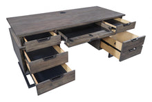 Load image into Gallery viewer, #7511 66&quot; Contemporary Iron Executive Desk $1,399.95