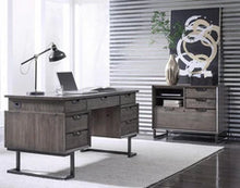 Load image into Gallery viewer, #7520 Contemporary Iron Door Bookcase $949.95
