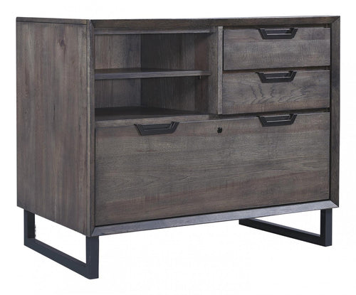 7512 Contemporary Iron Lateral File Cabinet $999.95