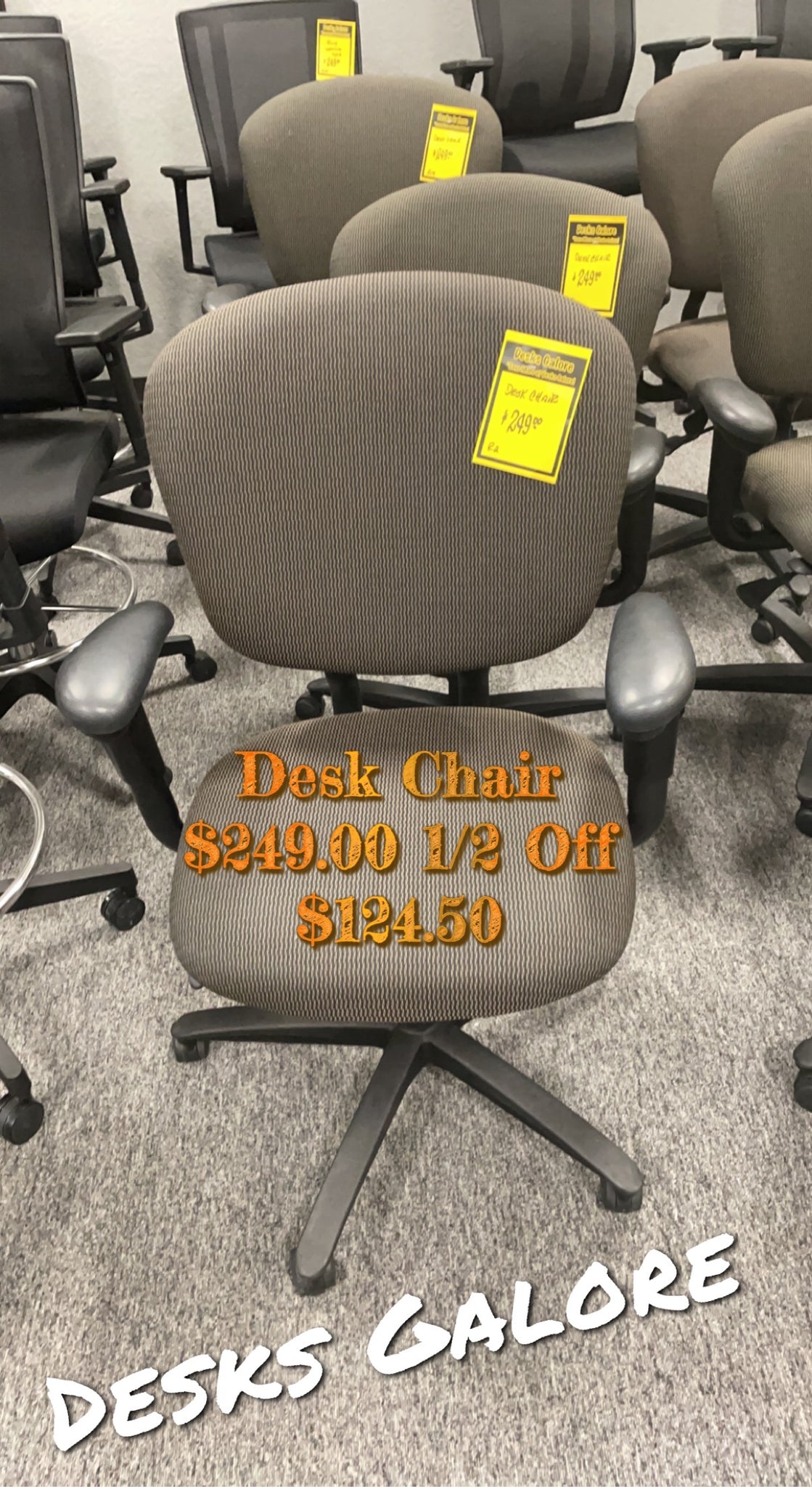 Haworth Improve H.E. XL Used Office Chair $124.50 – Desks Galore