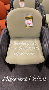 Different Colored Used Stackable Chairs- $44.00