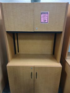 R604 36" Birch USED Storage Cabinet w/Hutch $149.98 - 1 ONLY!*