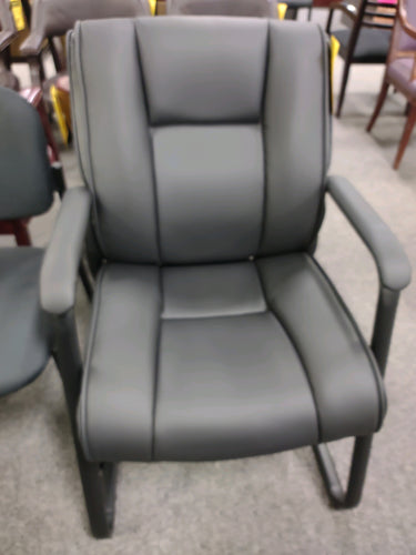 8044 Black Sled Base Chair